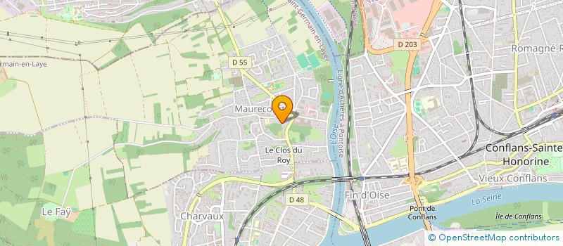 localisation de l'entreprise MADAME ALEXANDRA BOURGET  MAURECOURT