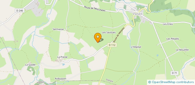 localisation de l'entreprise MADAME ALEXANDRA BOURRIQUET  VIPLAIX