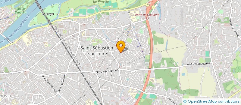 localisation de l'entreprise MADAME ALEXANDRA BOUSNOUNE à SAINT-SEBASTIEN-SUR-LOIRE