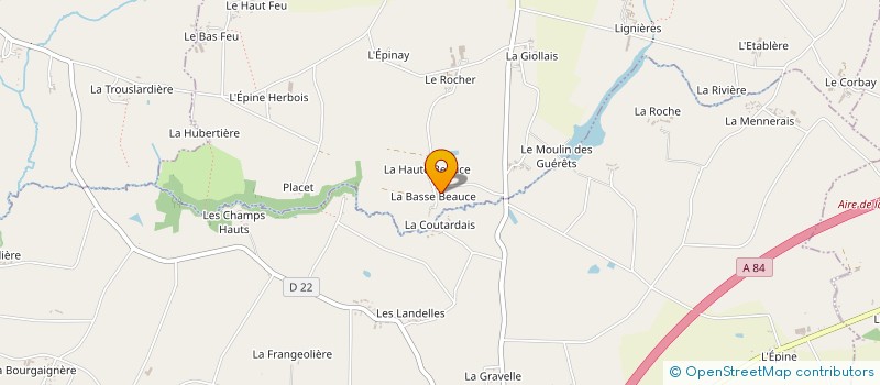 localisation de l'entreprise MADAME ALEXANDRA BOVIO  SAINT-HILAIRE-DES-LANDES