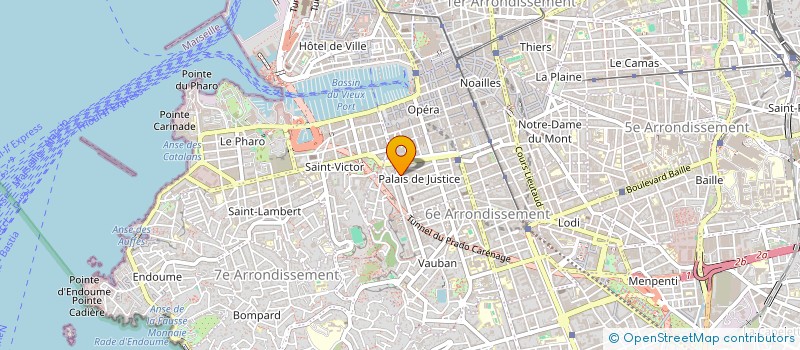 localisation de l'entreprise MADAME ALEXANDRA BOYER  MARSEILLE