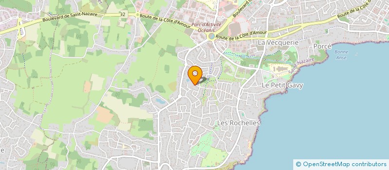 localisation de l'entreprise MADAME ALEXANDRA BRANCHARD à SAINT-NAZAIRE