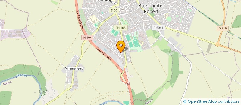 localisation de l'entreprise MADAME ALEXANDRA BRATHEAU à BRIE-COMTE-ROBERT