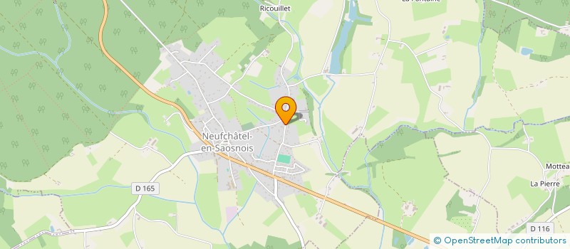 localisation de l'entreprise MADAME ALEXANDRA BREL  NEUFCHATEL-EN-SAOSNOIS