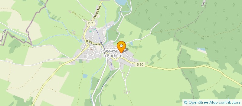 localisation de l'entreprise MADAME ALEXANDRA BRICE  PASSAVANT-LA-ROCHERE