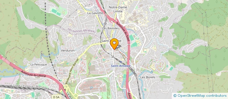 localisation de l'entreprise MADAME ALEXANDRA BROUSSE à MARSEILLE