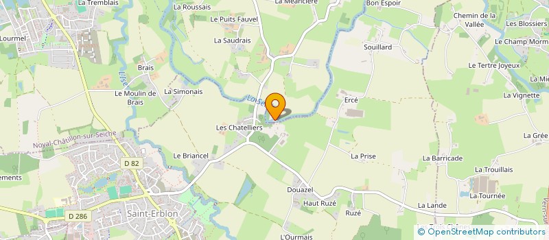 localisation de l'entreprise MADAME ALEXANDRA BRUGOT  RENNES