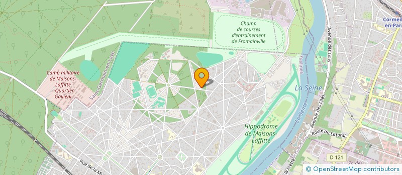 localisation de l'entreprise MADAME ALEXANDRA BUISSERET à MAISONS-LAFFITTE
