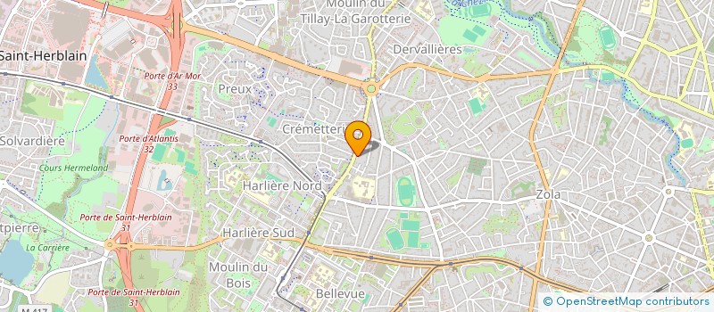 localisation de l'entreprise MADAME ALEXANDRA BUREL à NANTES