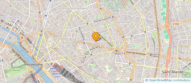 localisation de l'entreprise MADAME ALEXANDRA BURESI  PARIS