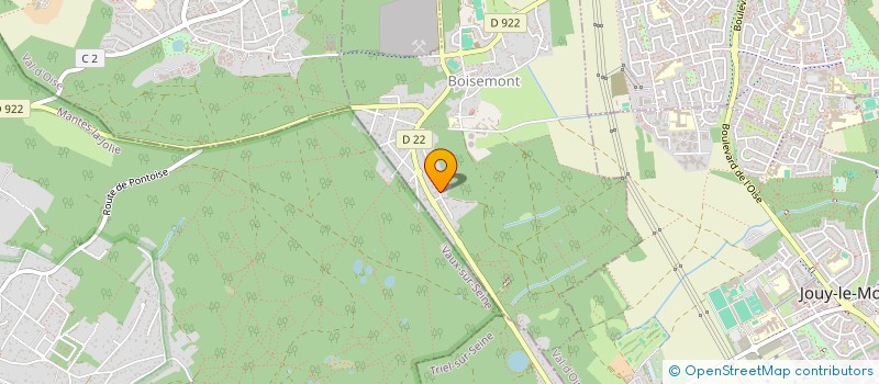 localisation de l'entreprise MADAME ALEXANDRA CAIGNARD  BOISEMONT