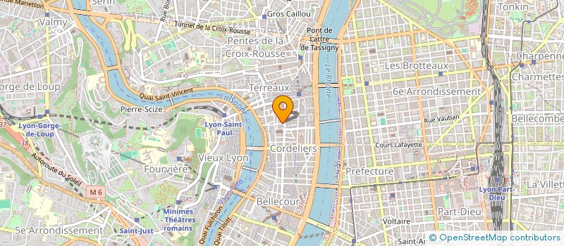 localisation de l'entreprise MADAME ALEXANDRA CALVI à LYON