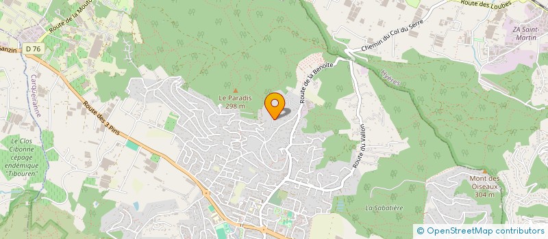 localisation de l'entreprise MADAME ALEXANDRA CAPION  HYERES