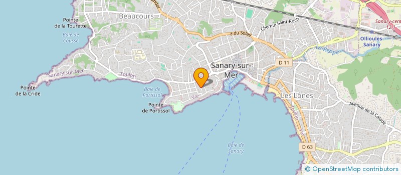 localisation de l'entreprise MADAME ALEXANDRA CAPPELLO à SANARY-SUR-MER