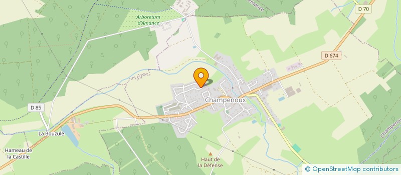 localisation de l'entreprise MADAME ALEXANDRA CARCIONE à CHAMPENOUX