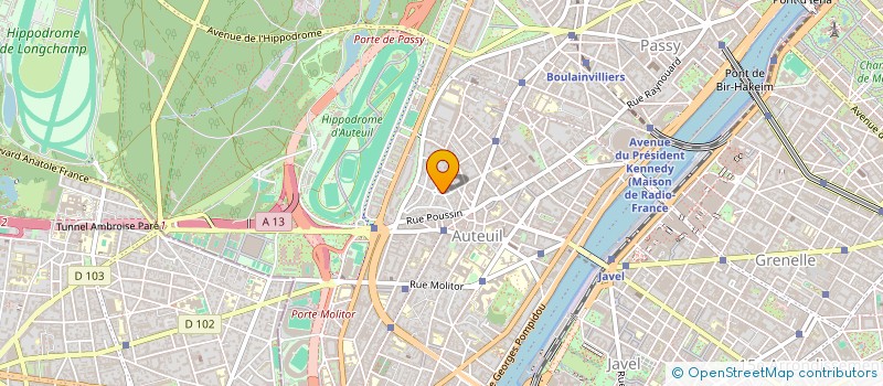 localisation de l'entreprise MADAME ALEXANDRA CARDINALE  PARIS