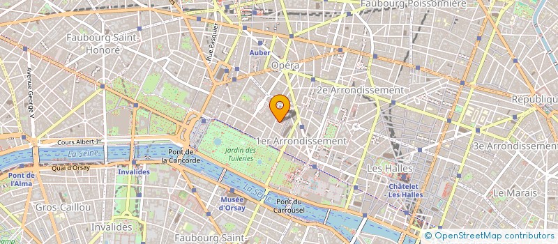 localisation de l'entreprise MADAME ALEXANDRA CARLIER à PARIS