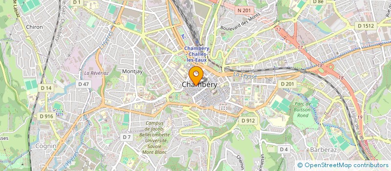 localisation de l'entreprise MADAME ALEXANDRA CARPENTIER  CHAMBERY