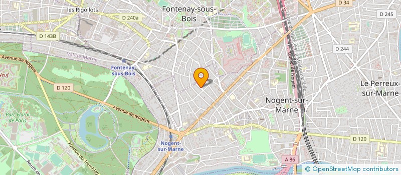 localisation de l'entreprise MADAME ALEXANDRA CARTET  NOGENT-SUR-MARNE