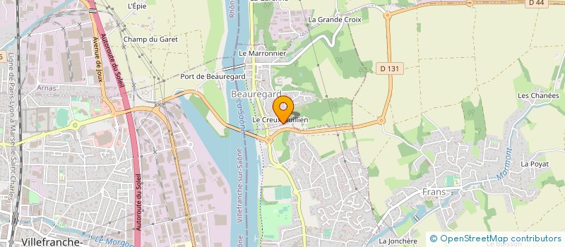 localisation de l'entreprise MADAME ALEXANDRA CARTOUX à BEAUREGARD