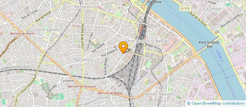 localisation de l'entreprise MADAME ALEXANDRA CARZAN  BORDEAUX