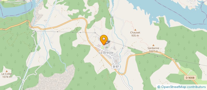 localisation de l'entreprise MADAME ALEXANDRA CASSAN  UBAYE-SERRE-PONCON