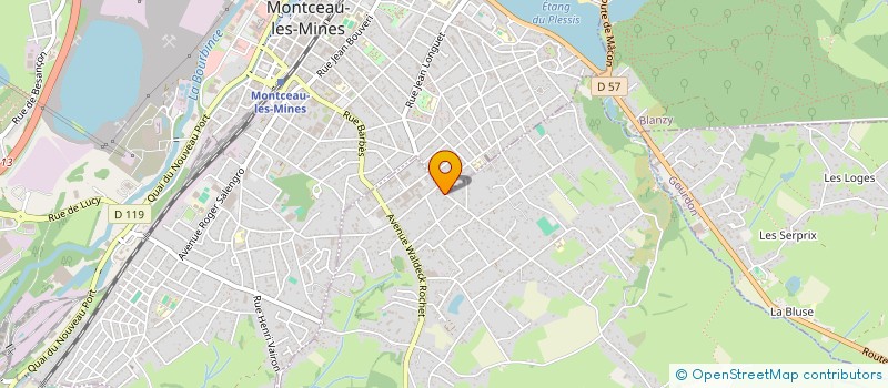 localisation de l'entreprise MADAME ALEXANDRA CASSIER  SAINT-VALLIER