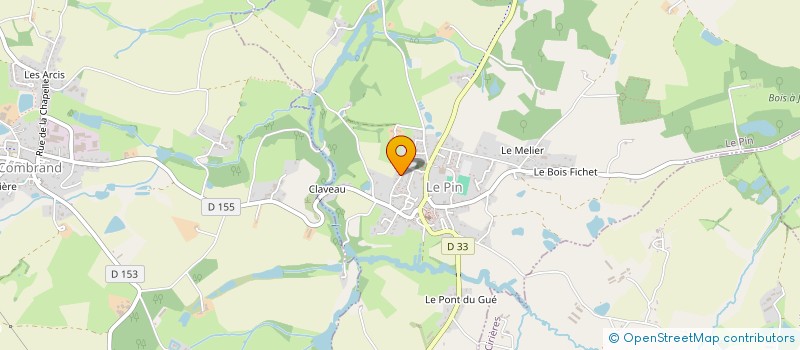 localisation de l'entreprise MADAME ALEXANDRA CASTILLAN à LE PIN