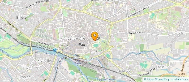 localisation de l'entreprise MADAME ALEXANDRA CASTRO RODRIGUEZ à PAU