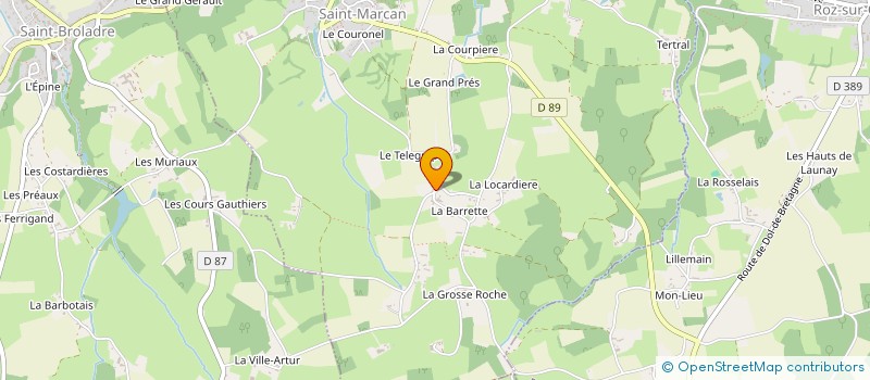 localisation de l'entreprise MADAME ALEXANDRA CATHERINE  SAINT-MARCAN