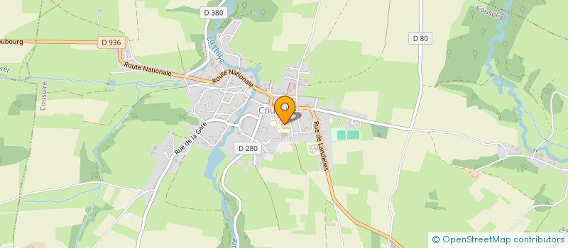 localisation de l'entreprise MADAME ALEXANDRA CERCUS  COUSOLRE