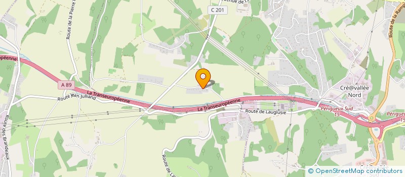 localisation de l'entreprise MADAME ALEXANDRA CEROU  COULOUNIEIX-CHAMIERS