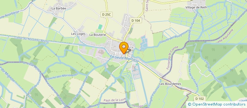 localisation de l'entreprise MADAME ALEXANDRA CHABLE  DAMVIX