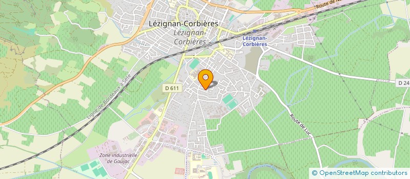 localisation de l'entreprise MADAME ALEXANDRA CHAMORRO  LEZIGNAN-CORBIERES