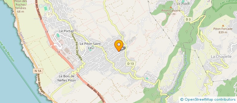 localisation de l'entreprise MADAME ALEXANDRA CHAMPENOIS  SAINT-LEU