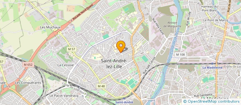 localisation de l'entreprise MADAME ALEXANDRA CHANDANY à SAINT-ANDRE-LEZ-LILLE