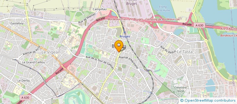 localisation de l'entreprise MADAME ALEXANDRA CHAPET à BRUGES