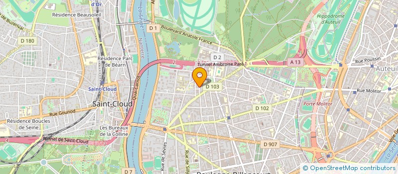 localisation de l'entreprise MADAME ALEXANDRA CHAUCHEREAU à BOULOGNE-BILLANCOURT