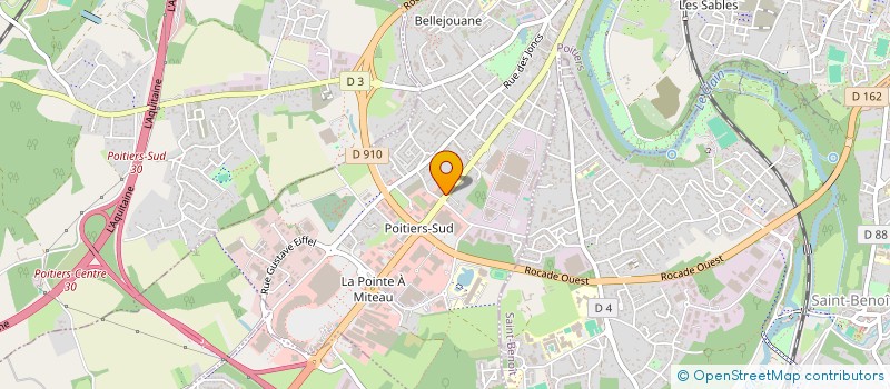 localisation de l'entreprise MADAME ALEXANDRA CHAUDRON  POITIERS