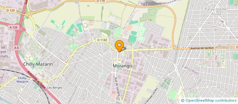 localisation de l'entreprise MADAME ALEXANDRA CHELIGHOUM à MORANGIS