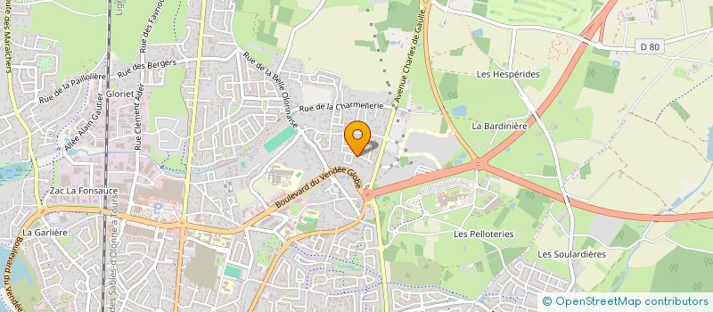 localisation de l'entreprise MADAME ALEXANDRA CHEVALLEREAU à LES SABLES D'OLONNE