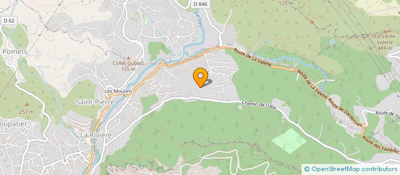 localisation de l'entreprise MADAME ALEXANDRA CHEVOLLEAU  TOULON