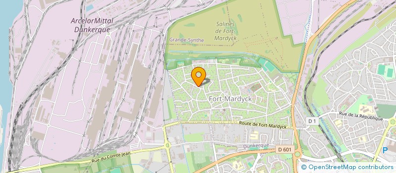 localisation de l'entreprise MADAME ALEXANDRA CHRISTIAENS à DUNKERQUE