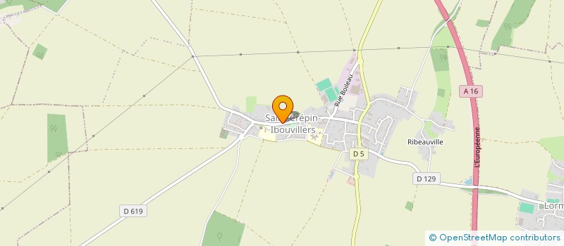 localisation de l'entreprise MADAME ALEXANDRA CIRE  SAINT-CREPIN-IBOUVILLERS