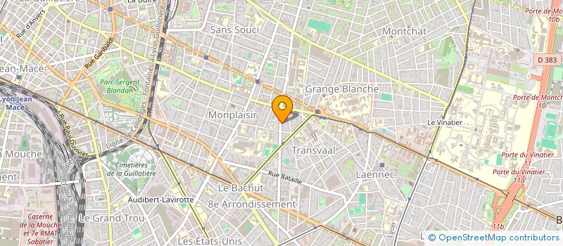 localisation de l'entreprise MADAME ALEXANDRA COLLAS  LYON