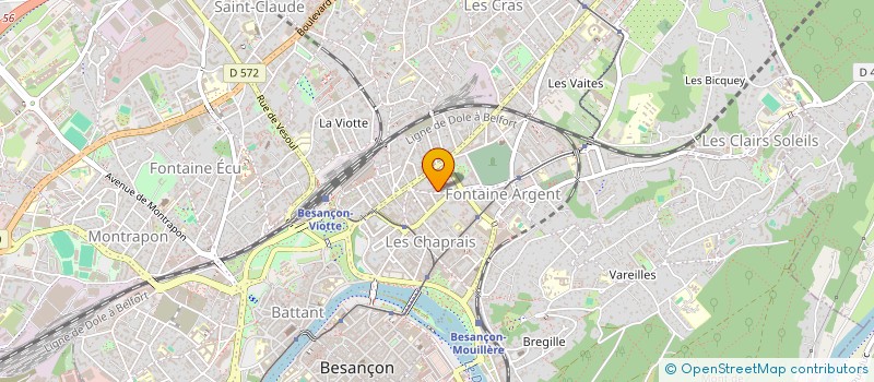localisation de l'entreprise MADAME ALEXANDRA COLONNA  BESANCON