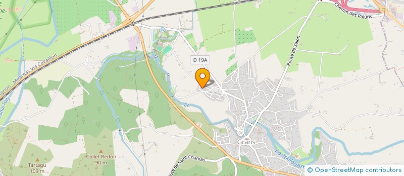 localisation de l'entreprise MADAME ALEXANDRA CONTI  GRANS