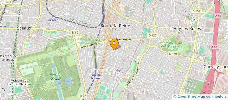 localisation de l'entreprise MADAME ALEXANDRA CORNET à BOURG-LA-REINE