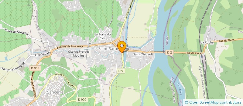 localisation de l'entreprise MADAME ALEXANDRA COSNIER  SAINT-SATUR