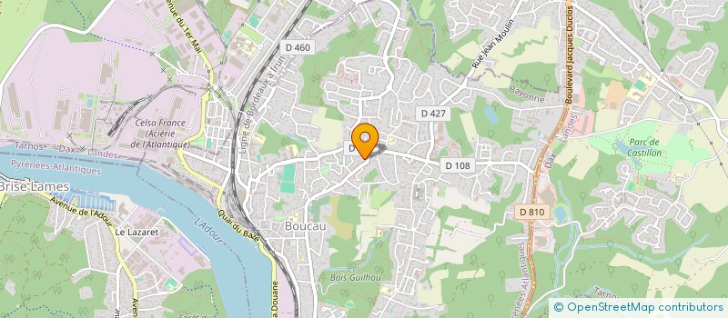 localisation de l'entreprise MADAME ALEXANDRA COTTIER  BOUCAU